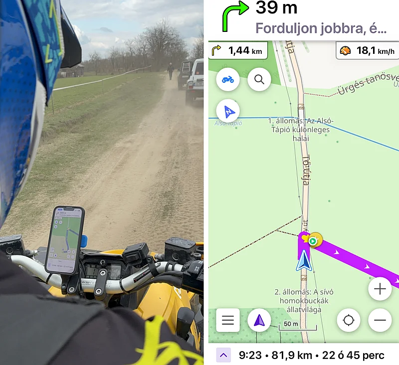 Németh Ákos beszámolója, SXS Tereprally