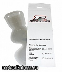 PROGRIP 3270 tear-off letépő az összes Progrip szemüveghez (kivéve gyerek modellek) 10db