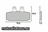 Brembo 07GR13CC fékbetét