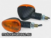 MotoPRO Narancs burás rövid szárú gömbölyű 245-573 karbon index pár