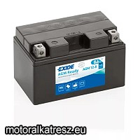 Exide AGM 12-8 akkumulátor (360°-ban forgatható, TTZ10S, YTZ10S helyett)