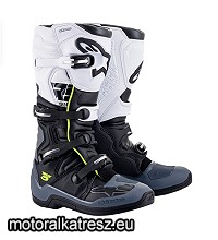 Alpinestars TECH 5 fehér-fekete-UV cross/enduro/ATV csizma 45,5 (11)