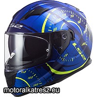 LS2 FF320.42 STREAM EVO TACHO kék-UV sisak M (1 db)