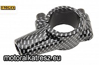 Emgo Visszapillantó tükör adapter kormányra, karbon színű 20-28122