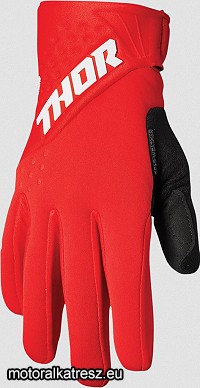 Thor SPECT COLD piros-fekete cross/enduro/nyári kesztyű L