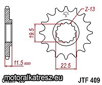 JT 103-365-16 első lánckerék