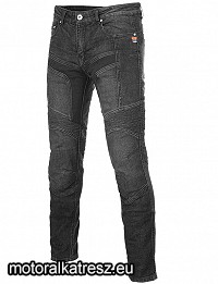 Büse Dayton kevlárfarmer fekete, rövidített fazon W32/L32