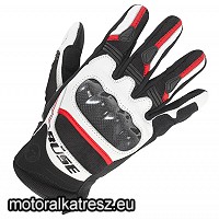 Büse Safe Ride kesztyű fekete-fehér-piros M (8)