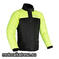 Oxford Láthatósági esőkabát UV Fekete-Fluo sárga (RM212003) S