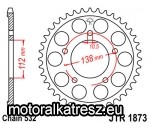 JT 112-752-48 hátsó lánckerék