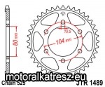 JT 114-563-43 hátsó lánckerék