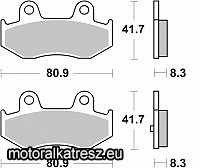 SBS (Scandinavian Brakes) 174MS Maxi-Sinter-Scooter fékbetét