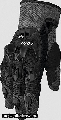 Thor TERRAIN fekete cross/enduro/nyári kesztyű M