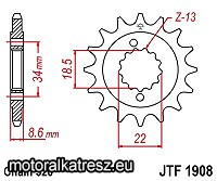 JT 105-431-15 első lánckerék