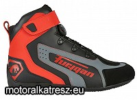 Furygan V4 EASY D3O motoros cipő fekete-piros 37