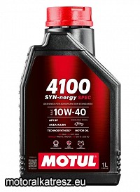 Motul 4100 SYN-nergy SPEC 10W40 autó olaj 1l (6100 utódja)