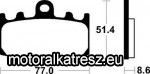 SBS (Scandinavian Brakes) 796HS fékbetét