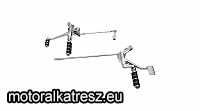 OHC Előre tolt lábtartó szett 16220488
