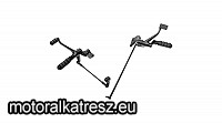 OHC Előre tolt lábtartó szett 16220350