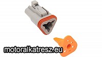 OHC DEUTSCH DT Szürke Belső 3 sarus csatlkakozó 