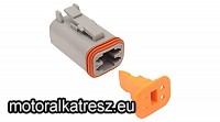 OHC DEUTSCH DT Szürke Belső 4 sarus csatlkakozó 