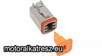 OHC DEUTSCH DT Szürke Belső 6 sarus csatlakozó 