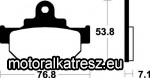 SBS (Scandinavian Brakes) 581HF fékbetét
