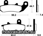 SBS (Scandinavian Brakes) 635HF fékbetét