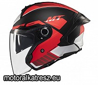 MT Cosmo SV CRUISER B5 matt fekete-piros L 1361B6213516