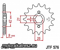 JT JTF576.17 első lánckerék