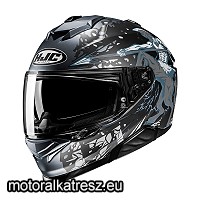 HJC i71 TAURUS MC5SF fekete-szürke mintás bukósisak XS