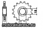 JT 106-115-13 első lánckerék Aprilia RS50 1993-1998