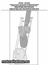 Kappa Kitámasztó szélesítő ES1161K