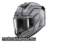Shark D-SKWAL 3 DRONE ezüst-fekete bukósisak XS