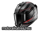 Shark D-SKWAL 3 SIZLER fekete-sötétszürke-piros bukósisak XS