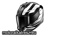 Shark D-SKWAL 3 SIZLER fekete-sötétszürke-fehér bukósisak XS