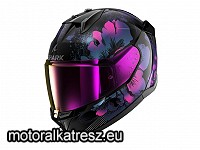 Shark D-SKWAL 3 MAYFER fekete-lila bukósisak XS