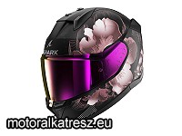 Shark D-SKWAL 3 MAYFER fekete-világos rózsaszín bukósisak XS