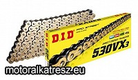 DID 530VX3 GOLD 120 szemű lánc