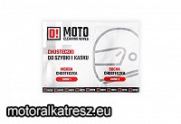 O!Moto bukósisak tisztító kendő 2db (1db száraz és 1db nedves) (1 db)