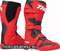 Thor Blitz XR piros-fekete cross/enduro/ATV csizma 42 (8)