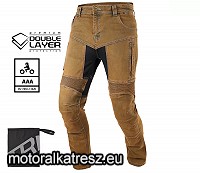 Trilobite Parado Doublelayer rozsdabarna színű motoros farmernadrág, slim fit, AAA, 30
