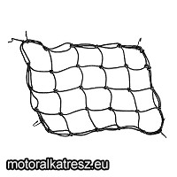 Biketec Csomagleszorító háló / sisakháló 25x25cm fekete