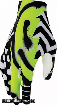 Thor SPORTMODE Anarchy fekete-fehér-UV cross/enduro/nyári kesztyű XS