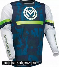 Moose Racing Sahara kék-fehér-zöld mez M (1 db)
