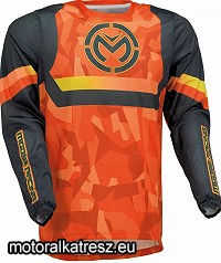 Moose Racing Sahara fekete-narancs-sárga mez XL (1 db)