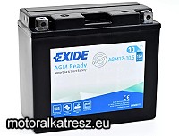 Exide AGM 12-10.5 akkumulátor (360°-ban forgatható, YT12B-BS / ET12B-BS helyett)