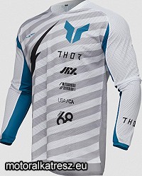 Thor Launchmode Air Raid szürke-fehér-kék mez M