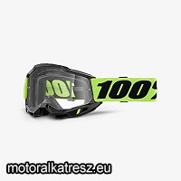 100% Accuri2 OTG fekete-UV zöld védőszemüveg átlátszó lencsével szemüvegeseknek