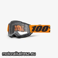 100% Accuri2 OTG fekete-narancs védőszemüveg átlátszó lencsével szemüvegeseknek